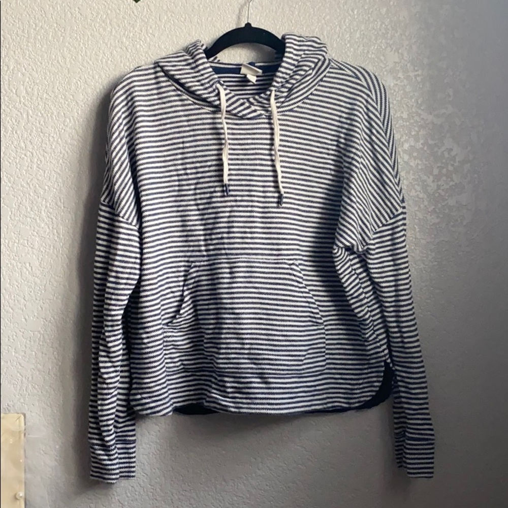 Striped hoodie